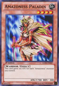 Amazoness Paladin — Legendary Collection 4: Mega Pack — Yu-Gi-Oh!