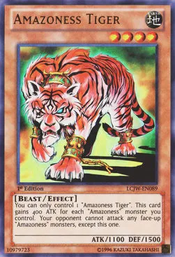 Amazoness Tiger — Legendary Collection 4: Mega Pack — Yu-Gi-Oh!