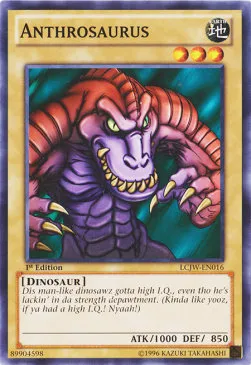 Anthrosaure — Legendary Collection 4: Mega Pack — Yu-Gi-Oh!
