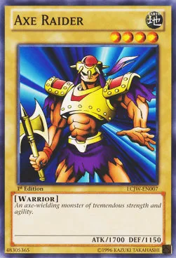 Axe Raider — Legendary Collection 4: Mega Pack — Yu-Gi-Oh!