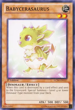 Babycerasaurus — Legendary Collection 4: Mega Pack — Yu-Gi-Oh!