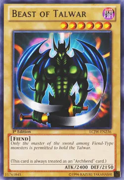 Beast of Talwar — Legendary Collection 4: Mega Pack — Yu-Gi-Oh!