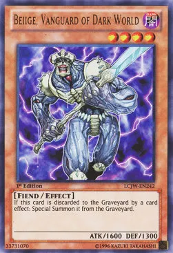 Beiige, Avant-garde du Monde Ténébreux — Legendary Collection 4: Mega Pack — Yu-Gi-Oh!