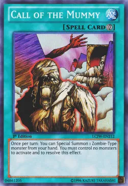 Call of the Mummy — Legendary Collection 4: Mega Pack — Yu-Gi-Oh!