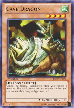 Cave Dragon — Legendary Collection 4: Mega Pack — Yu-Gi-Oh!
