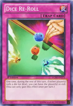 Dice Re-Roll — Legendary Collection 4: Mega Pack — Yu-Gi-Oh!