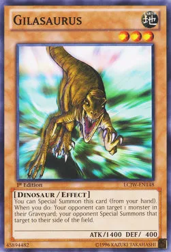 Gilasaure — Legendary Collection 4: Mega Pack — Yu-Gi-Oh!