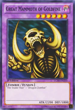 Great Mammoth of Goldfine — Legendary Collection 4: Mega Pack — Yu-Gi-Oh!