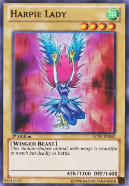 Harpie Lady — Legendary Collection 4: Mega Pack — Yu-Gi-Oh!