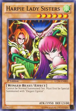 Sœurs de Harpie — Legendary Collection 4: Mega Pack — Yu-Gi-Oh!