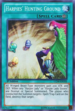 Harpies' Hunting Ground — Legendary Collection 4: Mega Pack — Yu-Gi-Oh!