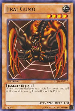 Jirai Gumo — Legendary Collection 4: Mega Pack — Yu-Gi-Oh!