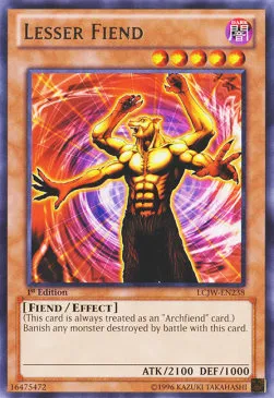 Lesser Fiend — Legendary Collection 4: Mega Pack — Yu-Gi-Oh!