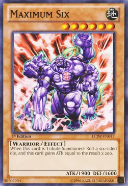 Maximum Six — Legendary Collection 4: Mega Pack — Yu-Gi-Oh!