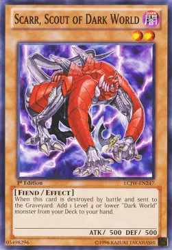 Scarr, Éclaireur du Monde Ténébreux — Legendary Collection 4: Mega Pack — Yu-Gi-Oh!