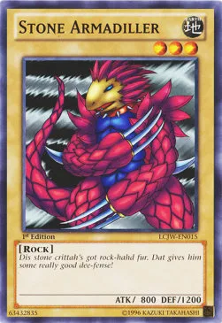 Stone Armadiller — Legendary Collection 4: Mega Pack — Yu-Gi-Oh!