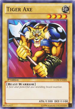 Tiger Axe — Legendary Collection 4: Mega Pack — Yu-Gi-Oh!