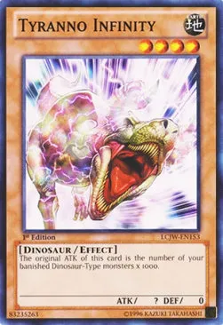 Tyranno Infinity — Legendary Collection 4: Mega Pack — Yu-Gi-Oh!