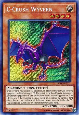 C-Crush Wyvern — Legendary Collection Kaiba Mega Pack - Unlimited — Yu-Gi-Oh!