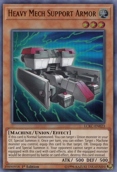 Heavy Mech Support Armor — Legendary Collection Kaiba Mega Pack — Yu-Gi-Oh!
