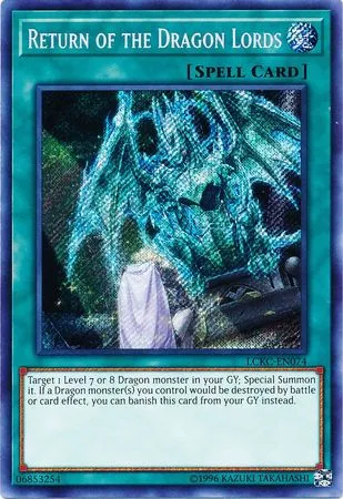 Return of the Dragon Lords — Legendary Collection Kaiba Mega Pack - Unlimited — Yu-Gi-Oh!