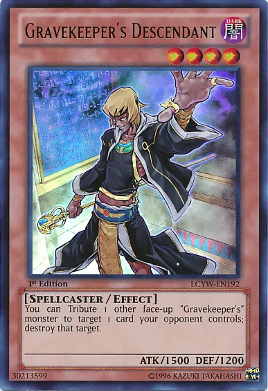 Gravekeeper's Descendant — Legendary Collection 3: Mega Pack — Yu-Gi-Oh!