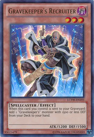 Gravekeeper's Recruiter — Legendary Collection 3: Mega Pack - Unlimited — Yu-Gi-Oh!