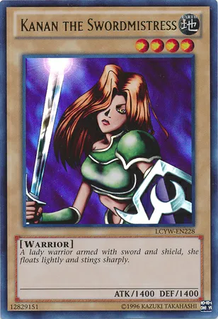 Kanan the Swordmistress — Legendary Collection 3: Mega Pack - Unlimited — Yu-Gi-Oh!