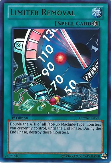 Limiter Removal — Legendary Collection 3: Mega Pack — Yu-Gi-Oh!