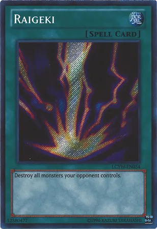 Raigeki — Legendary Collection 3: Mega Pack - Unlimited — Yu-Gi-Oh!
