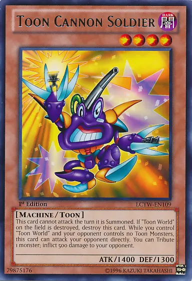 Toon Cannon Soldier — Legendary Collection 3: Mega Pack — Yu-Gi-Oh!