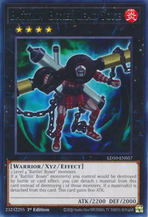 Battlin' Boxer Lead Yoke — Legendary Duelists: Soulburning Volcano — Yu-Gi-Oh!