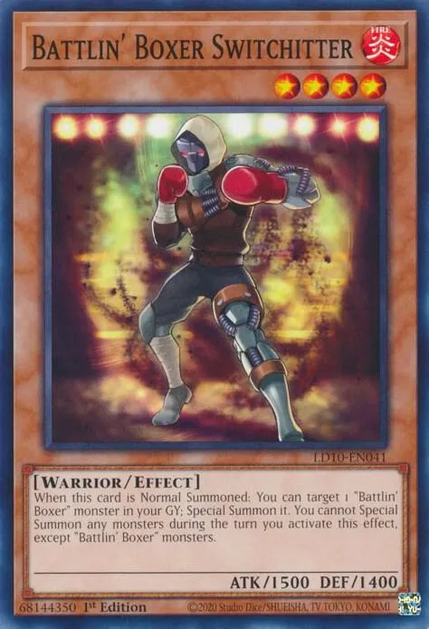 Boxeur Indomptable Ambidextre — Legendary Duelists: Soulburning Volcano — Yu-Gi-Oh!