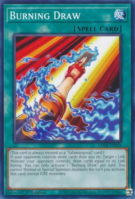 Pioche Ardente — Legendary Duelists: Soulburning Volcano — Yu-Gi-Oh!