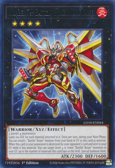 Number 79: Battlin' Boxer Nova Kaiser — Legendary Duelists: Soulburning Volcano — Yu-Gi-Oh!
