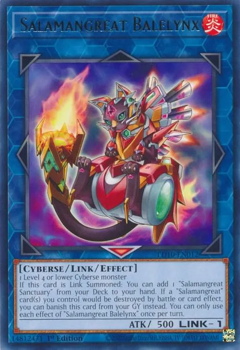 Salamangreat Balelynx — Legendary Duelists: Soulburning Volcano — Yu-Gi-Oh!