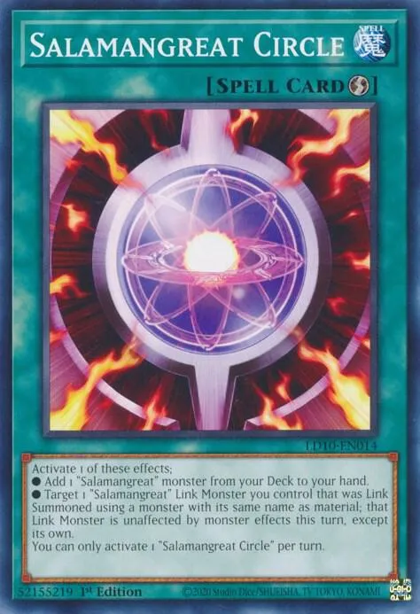 Cercle Salamangrande — Legendary Duelists: Soulburning Volcano — Yu-Gi-Oh!
