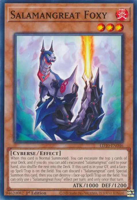 Salamangrande Renard — Legendary Duelists: Soulburning Volcano — Yu-Gi-Oh!