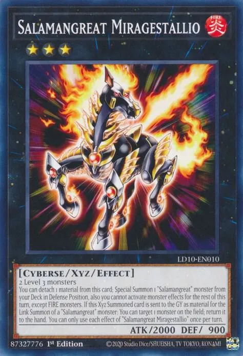 Salamangreat Miragestallio — Legendary Duelists: Soulburning Volcano — Yu-Gi-Oh!