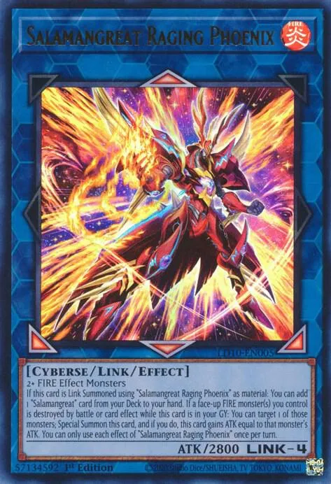 Salamangreat Raging Phoenix — Legendary Duelists: Soulburning Volcano — Yu-Gi-Oh!