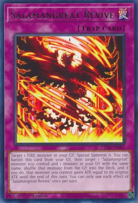 Réanimation Salamangrande — Legendary Duelists: Soulburning Volcano — Yu-Gi-Oh!