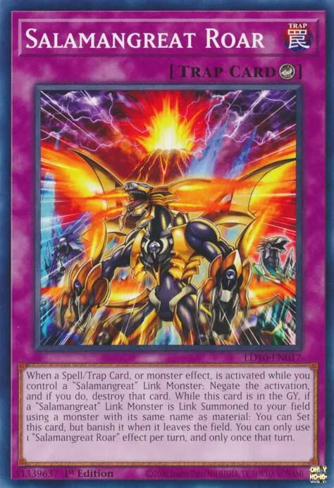 Rugissement Salamangrande — Legendary Duelists: Soulburning Volcano — Yu-Gi-Oh!