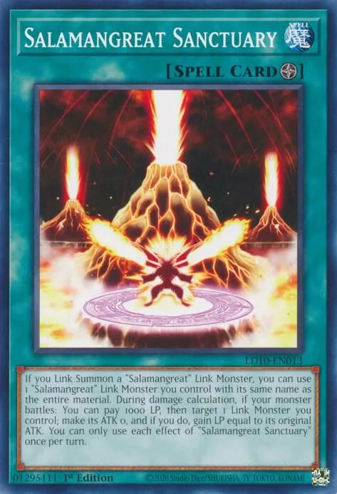Salamangreat Sanctuary — Legendary Duelists: Soulburning Volcano — Yu-Gi-Oh!