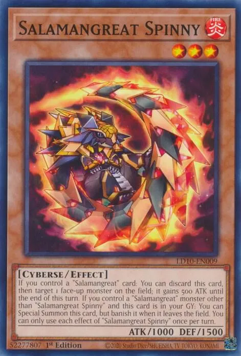 Salamangrande Rouleboule — Legendary Duelists: Soulburning Volcano — Yu-Gi-Oh!
