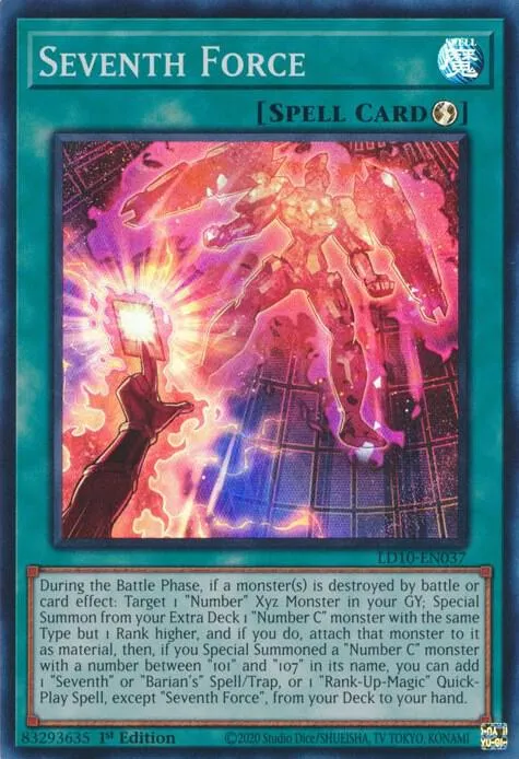 Seventh Force — Legendary Duelists: Soulburning Volcano — Yu-Gi-Oh!