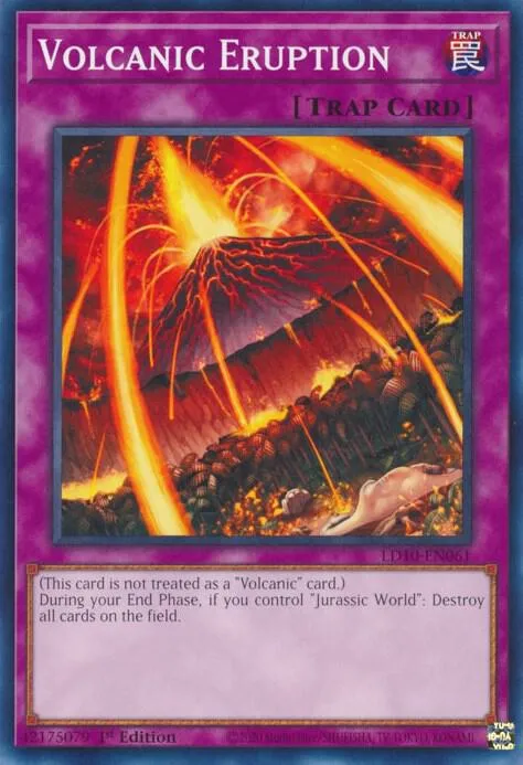 Éruption Volcanique — Legendary Duelists: Soulburning Volcano — Yu-Gi-Oh!