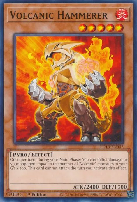 Marteleur Volcanique — Legendary Duelists: Soulburning Volcano — Yu-Gi-Oh!