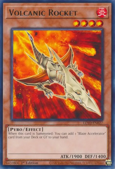 Fusée Volcanique — Legendary Duelists: Soulburning Volcano — Yu-Gi-Oh!