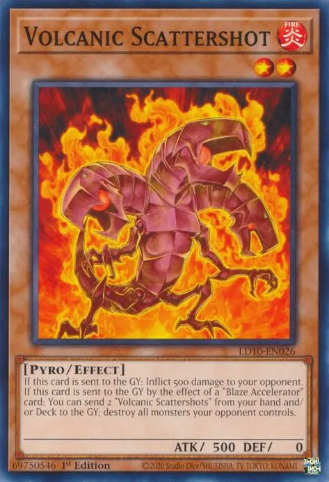 Cartouche de Chasse Volcanique — Legendary Duelists: Soulburning Volcano — Yu-Gi-Oh!