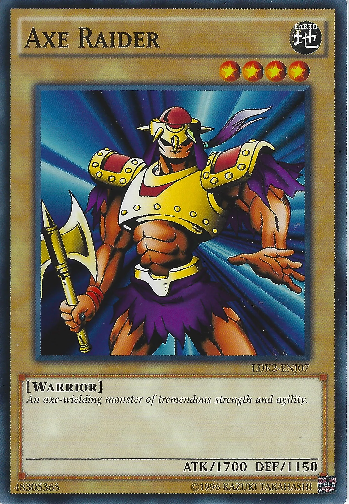 Axe Raider — Legendary Decks II - Unlimited — Yu-Gi-Oh!